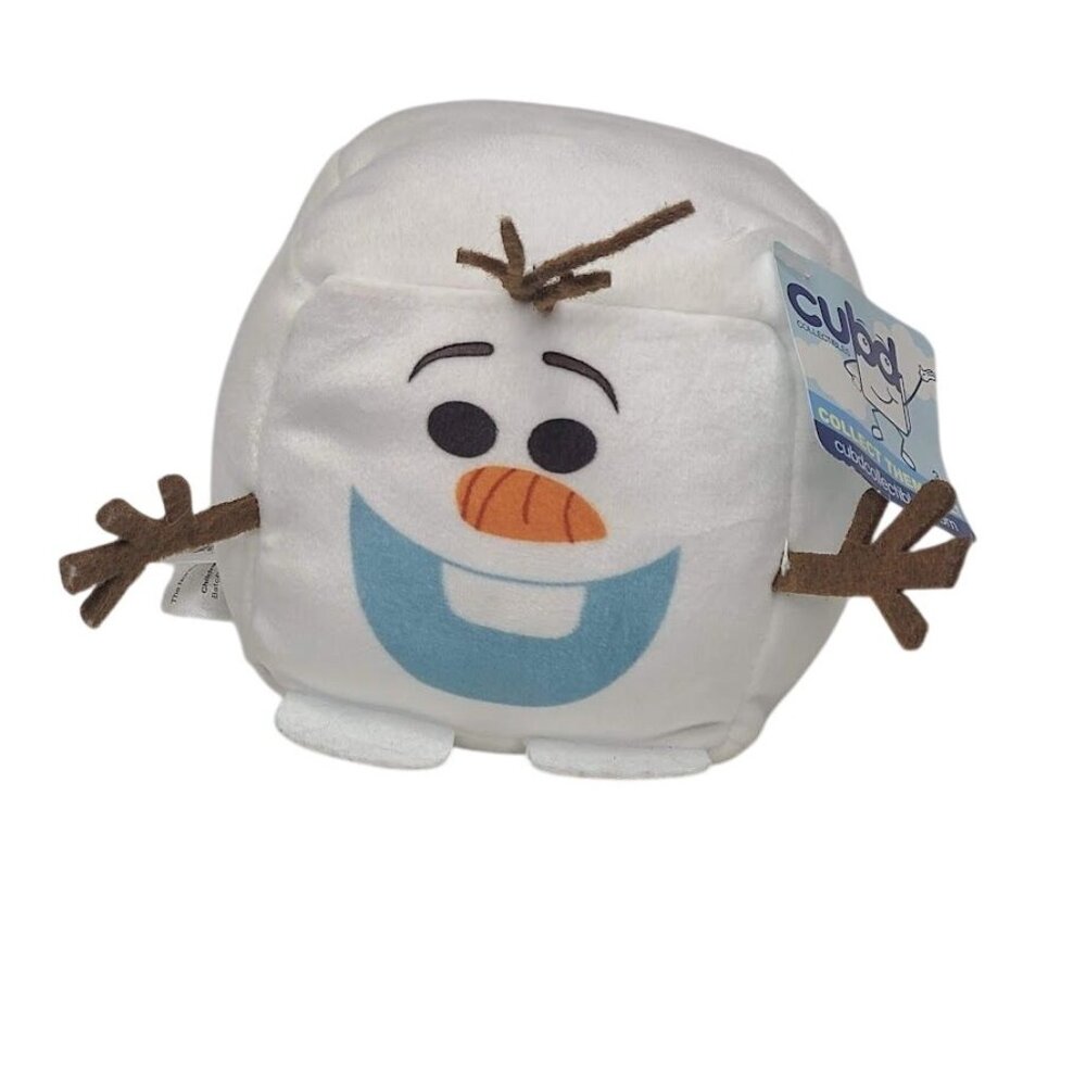 Disney Frozen Olaf Cubd Collectibles 4" Soft Plush Stuffed Cube New With Tags